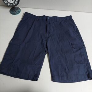 Wear First Blue‎ Cargo Shorts Size 40 Blue